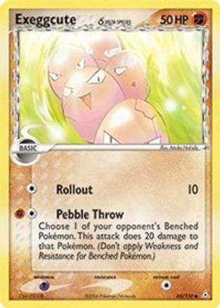 Exeggcute (65/110) (Delta Species) (Stamped) [EX: Holon Phantoms] - Trinity Hobby