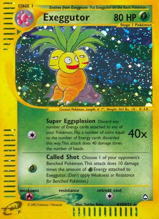 Exeggutor (H10/H32) [Aquapolis] - Trinity Hobby