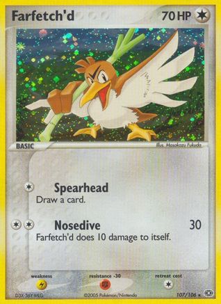 Farfetch'd (107/106) [EX: Emerald] - Trinity Hobby