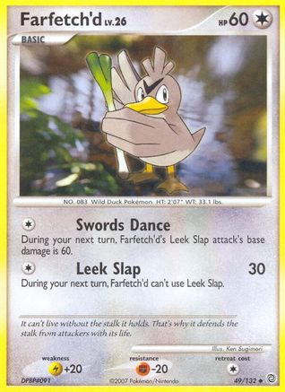 Farfetch'd (49/132) [Diamond & Pearl: Secret Wonders] - Trinity Hobby