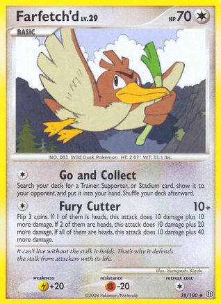 Farfetch'd (38/100) [Diamond & Pearl: Stormfront] - Trinity Hobby