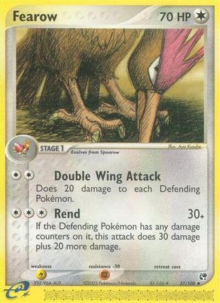 Fearow (37/100) [EX: Sandstorm] - Trinity Hobby