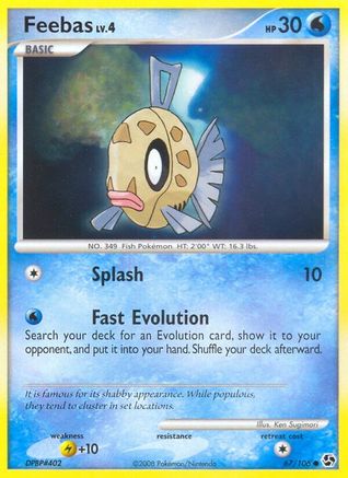 Feebas (67/106) [Diamond & Pearl: Great Encounters] - Trinity Hobby