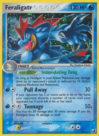 Feraligatr (4/115) (Stamped) [EX: Unseen Forces] - Trinity Hobby
