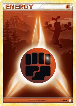 Fighting Energy (120/123) [HeartGold & SoulSilver: Base Set] - Trinity Hobby