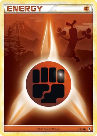 Fighting Energy (93/95) [HeartGold & SoulSilver: Call of Legends] - Trinity Hobby