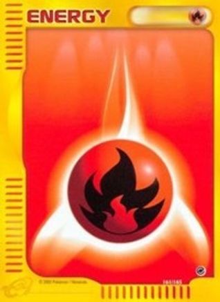 Fire Energy (161/165) [Expedition: Base Set] - Trinity Hobby