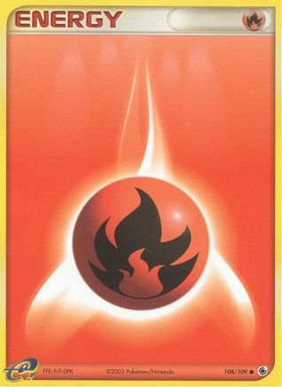 Fire Energy (108/109) [EX: Ruby & Sapphire] - Trinity Hobby