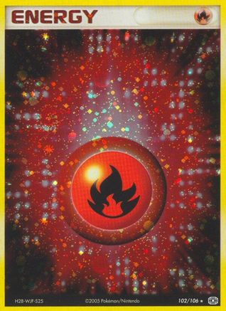 Fire Energy (102/106) [EX: Emerald] - Trinity Hobby