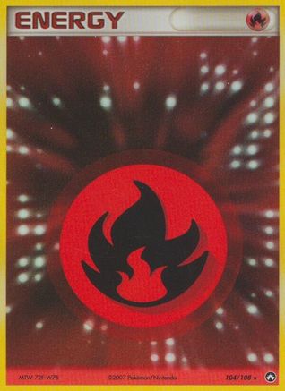 Fire Energy (104/108) [EX: Power Keepers] - Trinity Hobby