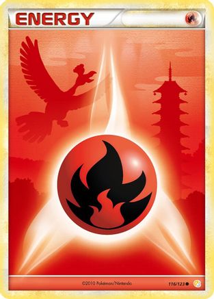 Fire Energy (116/123) [HeartGold & SoulSilver: Base Set] - Trinity Hobby