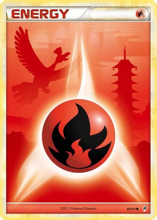 Fire Energy (89/95) [HeartGold & SoulSilver: Call of Legends] - Trinity Hobby