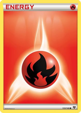 Fire Energy (133/146) [XY: Base Set] - Trinity Hobby