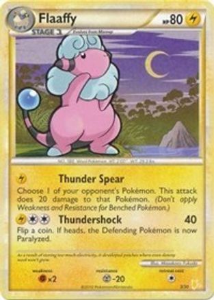 Flaaffy (3/30) [HeartGold & SoulSilver: Trainer Kit - Raichu] - Trinity Hobby