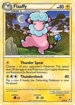 Flaaffy (43/95) [HeartGold & SoulSilver: Call of Legends] - Trinity Hobby