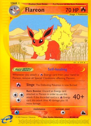 Flareon (8/144) [Skyridge] - Trinity Hobby