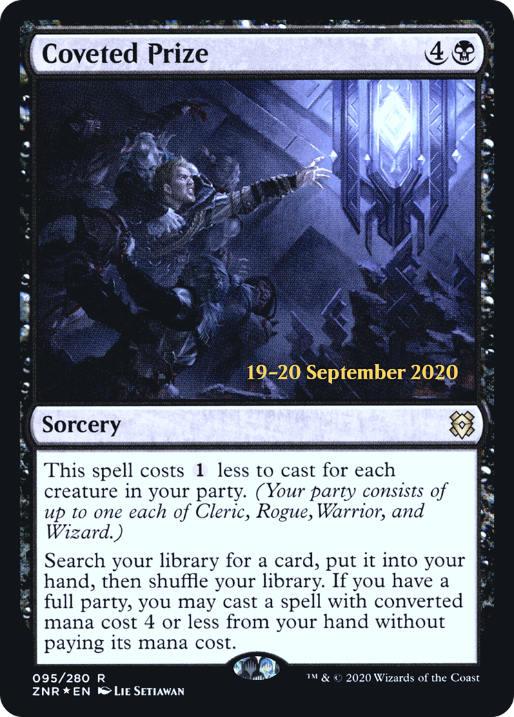 Coveted Prize [Zendikar Rising Prerelease Promos] - Trinity Hobby