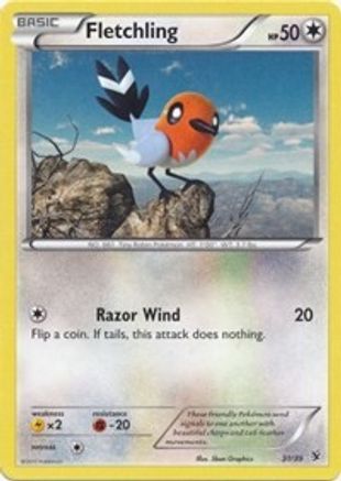 Fletchling (31/39) [XY: Kalos Starter Set] - Trinity Hobby
