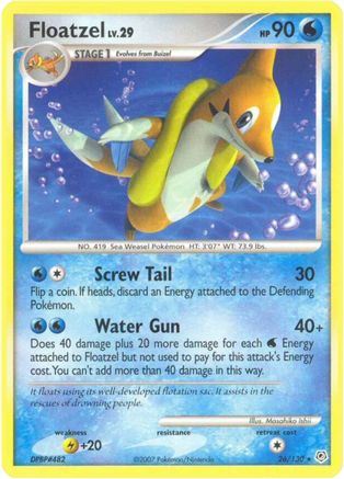 Floatzel (26/130) [Diamond & Pearl: Base Set] - Trinity Hobby