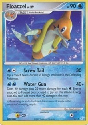 Floatzel (2/12) [Diamond & Pearl: Trainer Kit - Manaphy] - Trinity Hobby
