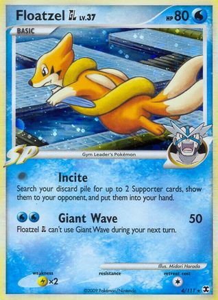 Floatzel GL (4/111) [Platinum: Rising Rivals] - Trinity Hobby