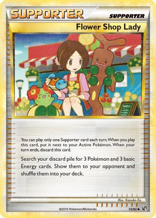 Flower Shop Lady (74/90) [HeartGold & SoulSilver: Undaunted] - Trinity Hobby
