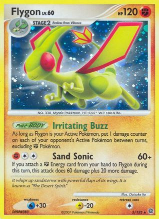 Flygon (5/132) [Diamond & Pearl: Secret Wonders] - Trinity Hobby