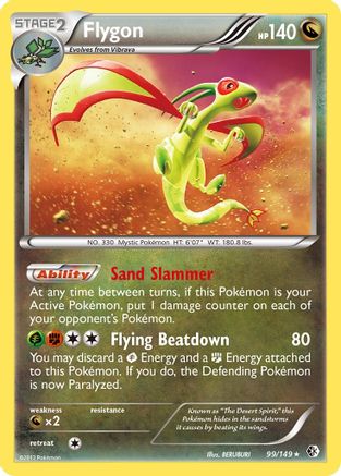 Flygon (99/149) [Black & White: Boundaries Crossed] - Trinity Hobby