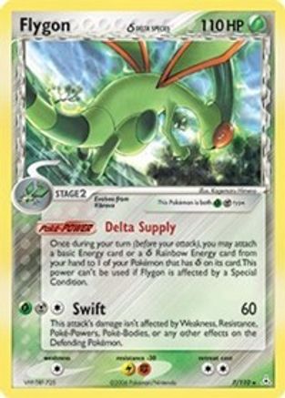 Flygon (7/110) (Delta Species) [EX: Holon Phantoms] - Trinity Hobby