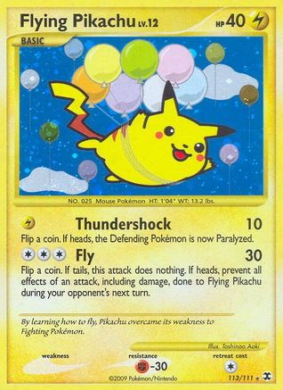 Flying Pikachu (113/111) [Platinum: Rising Rivals] - Trinity Hobby