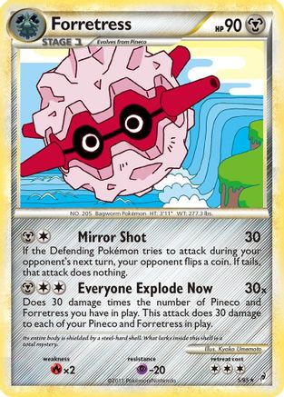 Forretress (5/95) [HeartGold & SoulSilver: Call of Legends] - Trinity Hobby