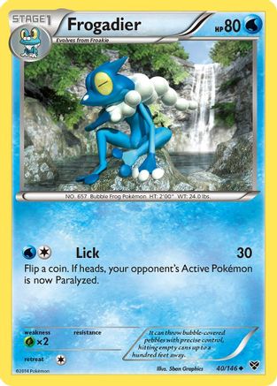 Frogadier (40/146) [XY: Base Set] - Trinity Hobby