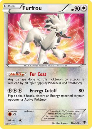 Furfrou (114/146) [XY: Base Set] - Trinity Hobby