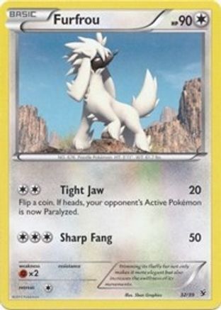 Furfrou (32/39) [XY: Kalos Starter Set] - Trinity Hobby
