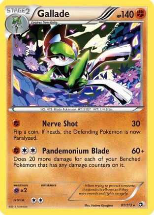Gallade (81/113) [Black & White: Legendary Treasures] - Trinity Hobby