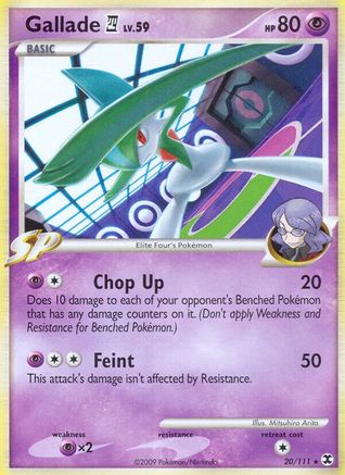 Gallade (20/111) [Platinum: Rising Rivals] - Trinity Hobby