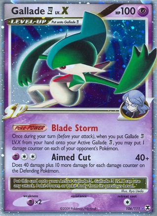 Gallade LV.X (106/111) [Platinum: Rising Rivals] - Trinity Hobby