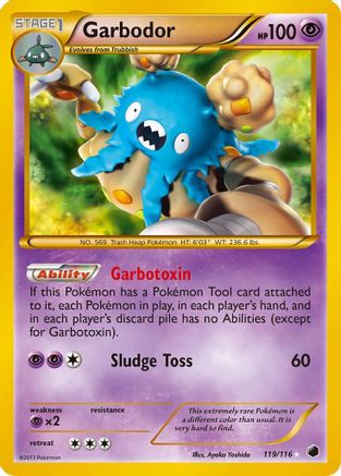 Garbodor (119/116) [Black & White: Plasma Freeze] - Trinity Hobby