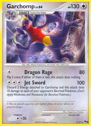 Garchomp (1/17) [POP Series 9] - Trinity Hobby