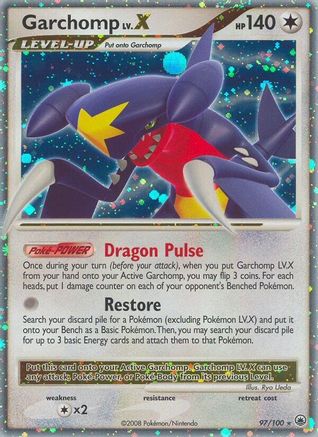 Garchomp LV.X (97/100) [Diamond & Pearl: Majestic Dawn] - Trinity Hobby