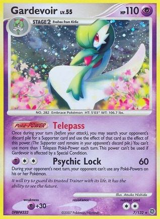 Gardevoir (7/132) [Diamond & Pearl: Secret Wonders] - Trinity Hobby