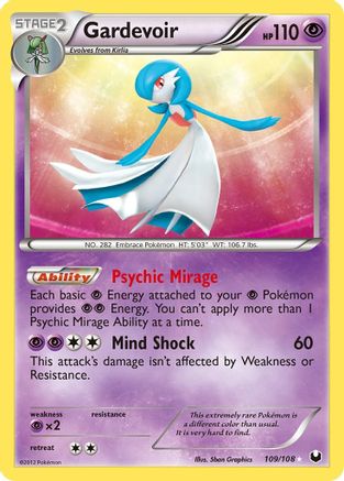 Gardevoir (109/108) [Black & White: Dark Explorers] - Trinity Hobby