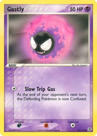 Gastly (63/112) [EX: FireRed & LeafGreen] - Trinity Hobby