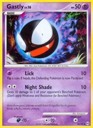 Gastly (36/99) [Platinum: Arceus] - Trinity Hobby