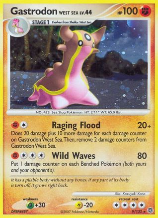 Gastrodon West Sea (9/132) [Diamond & Pearl: Secret Wonders] - Trinity Hobby