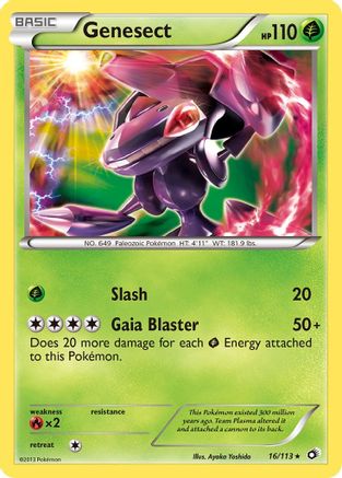 Genesect (16/113) [Black & White: Legendary Treasures] - Trinity Hobby