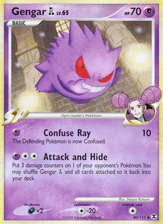 Gengar GL (40/111) [Platinum: Rising Rivals] - Trinity Hobby