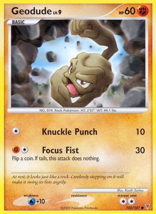 Geodude (105/147) [Platinum: Supreme Victors] - Trinity Hobby