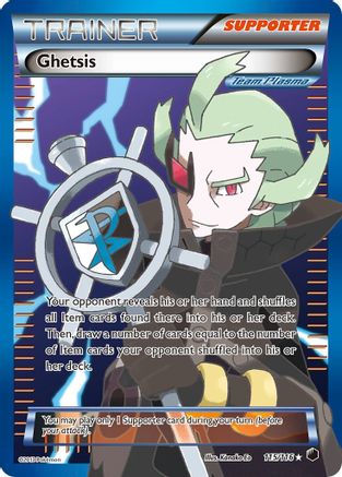 Ghetsis (115/116) [Black & White: Plasma Freeze] - Trinity Hobby