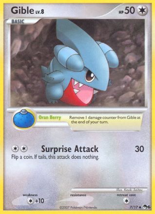 Gible (7/17) [POP Series 6] - Trinity Hobby